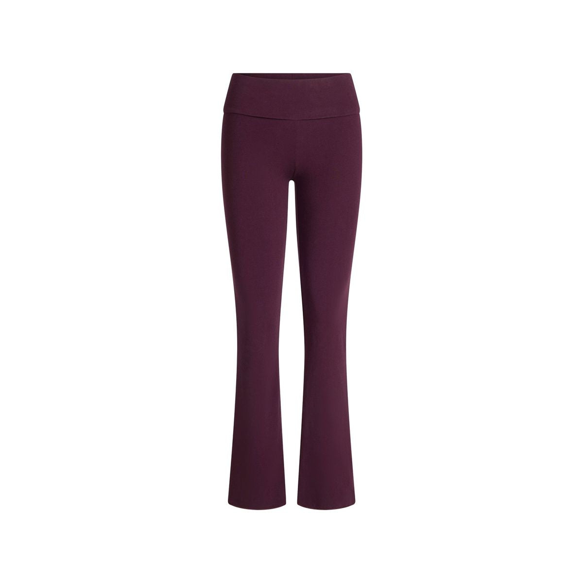Cotton jersey foldover pants-SKIMS-Verso