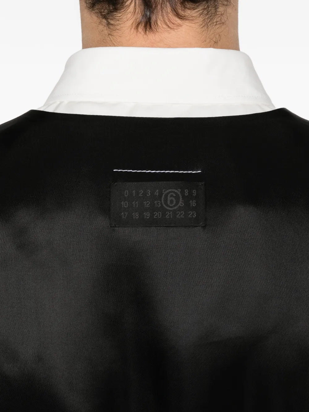 Maison margiela pinstriped button vest-MM6-Verso