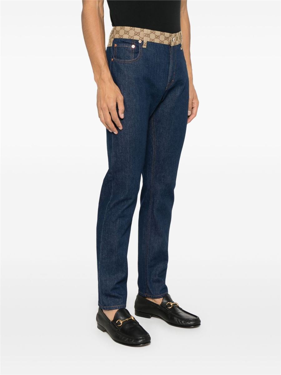 TAPERED JEANS -  GUCCI -  Verso