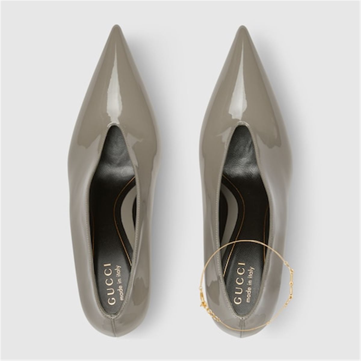 Women's gucci 97 heeled pump