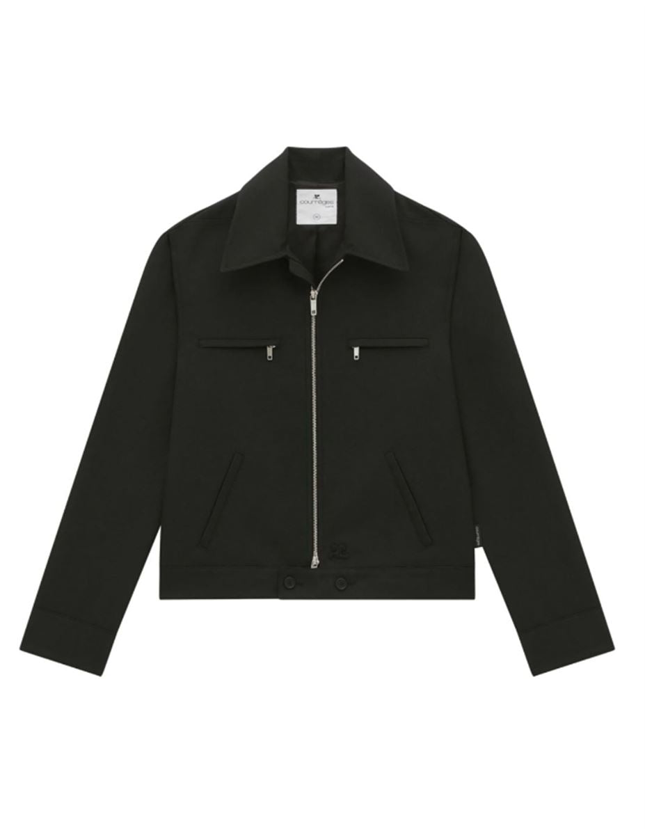 ZIP-UP SHIRT JACKET COURREGES