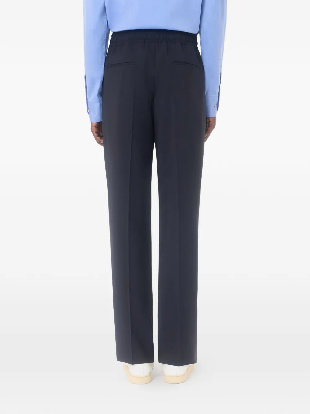 Garavani wollhose mit vlogo-stickerei-VALENTINO-Verso