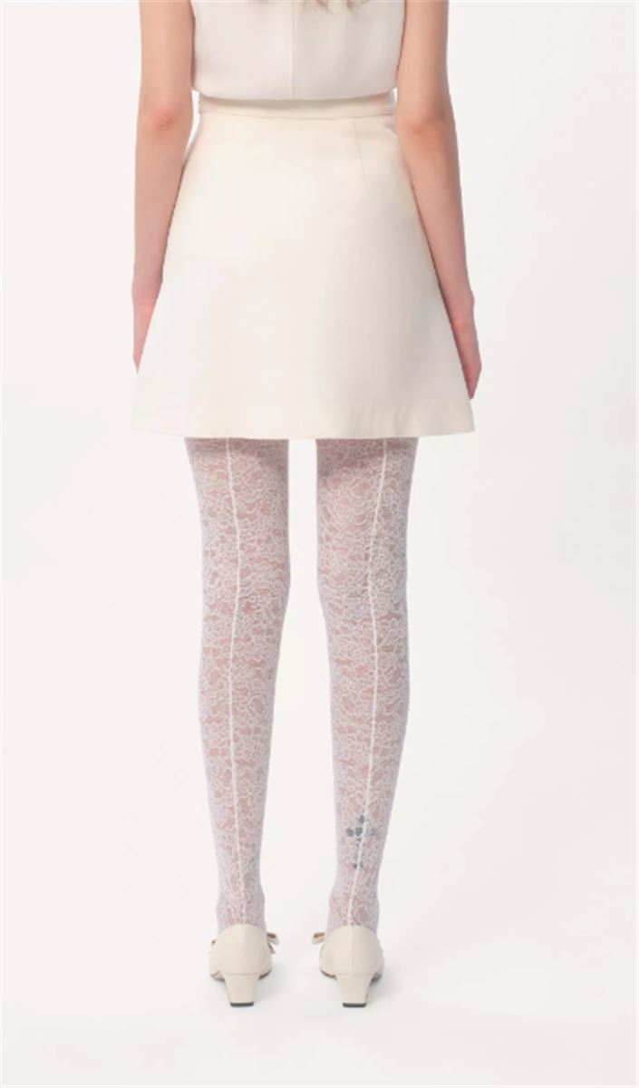 CREPE COUTURE SKIRT -  VALENTINO -  Verso