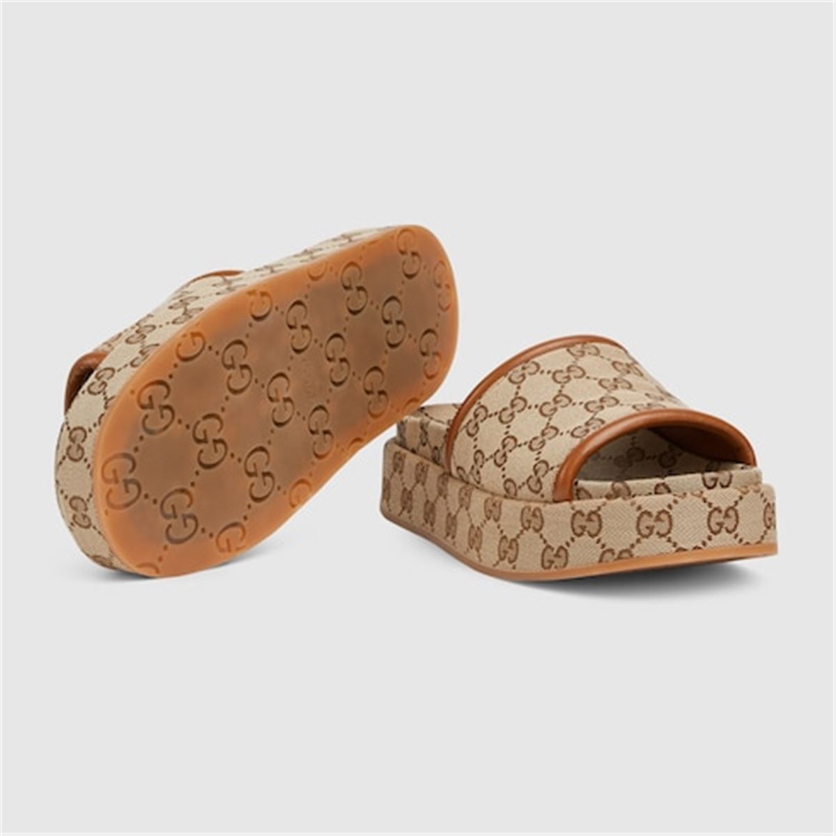 GG PLATFORM SANDAL - GUCCI - Verso