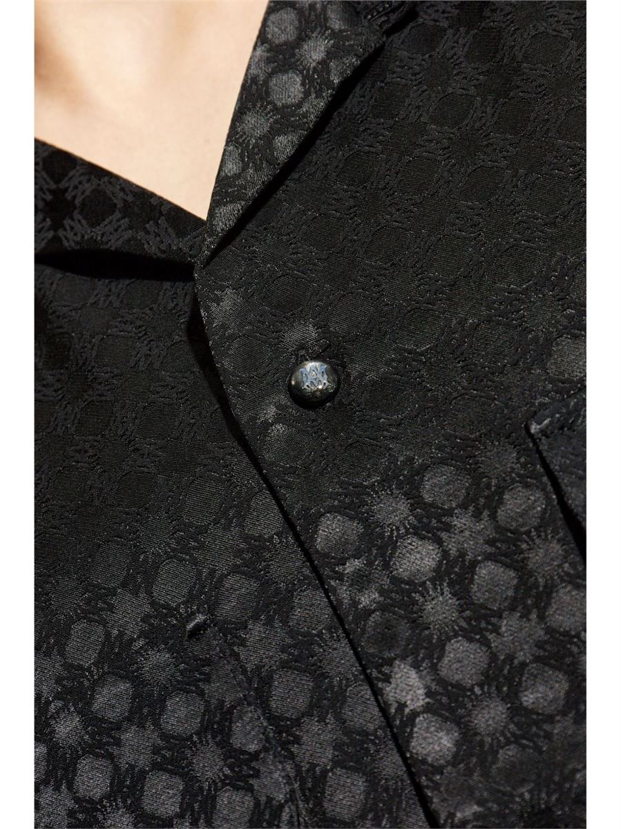 MONOGRAM SHORT-SLEEVE SHIRT -  AMIRI -  Verso