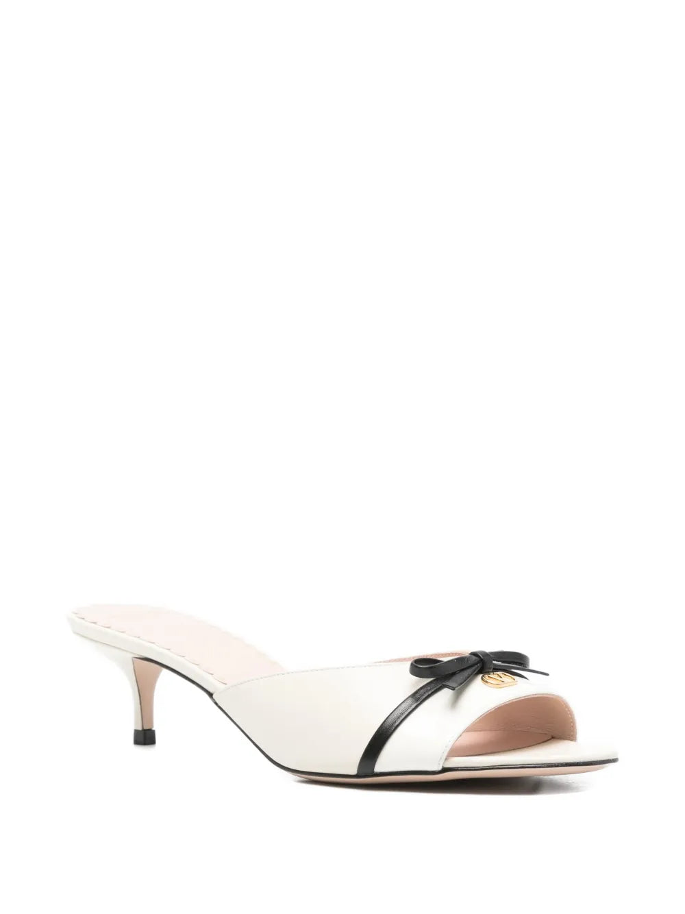 Valentino garavani 40mm bow-detail kitten-heel sandals