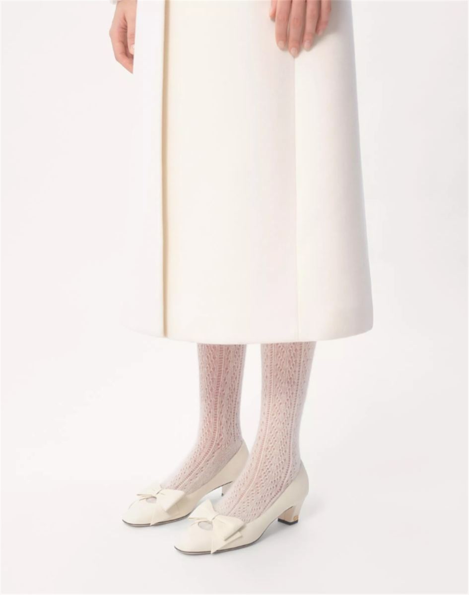 BOWOW PUMP IN KIDSKIN - VALENTINO - Verso