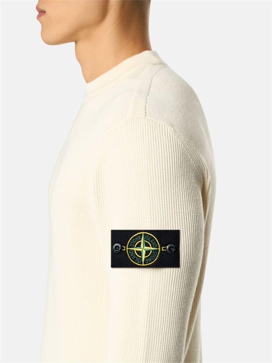 Regular-fit crewneck jumper