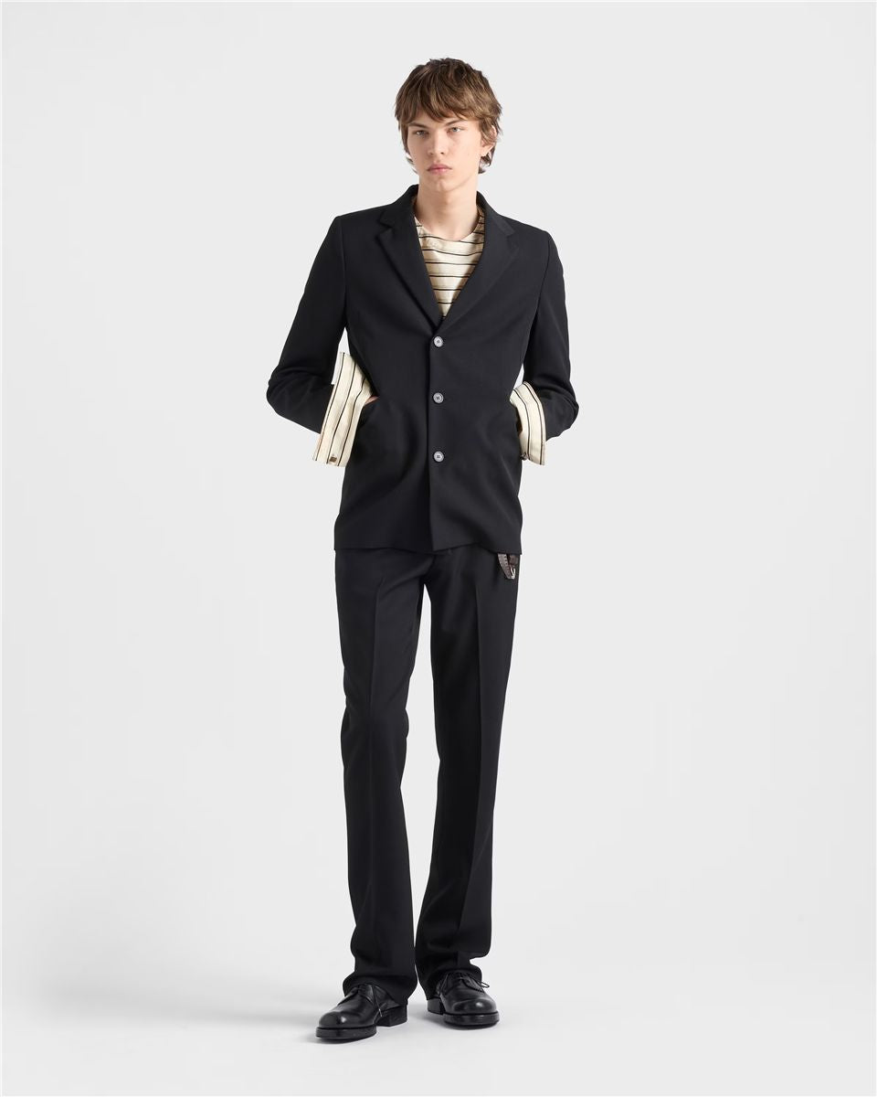 Wool pants-PRADA-Verso