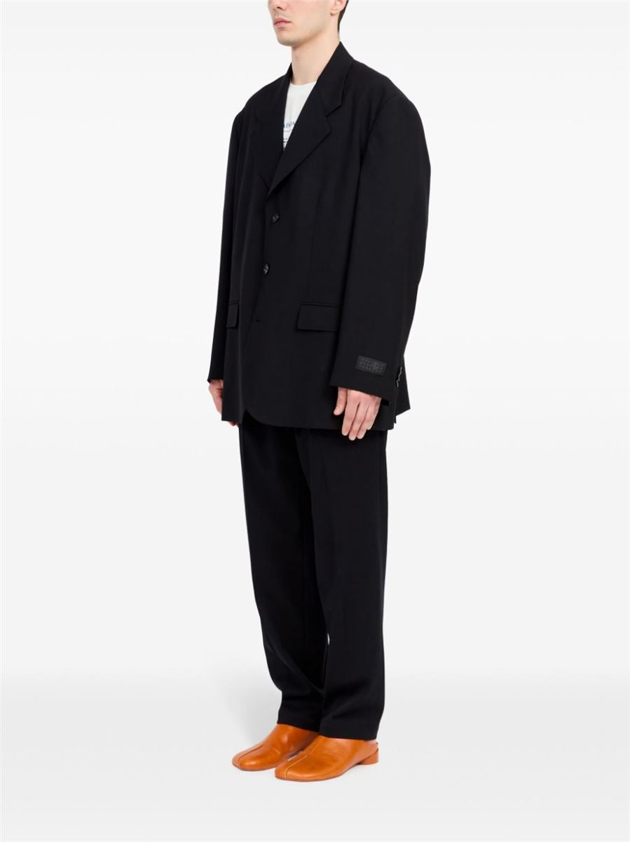 LOGO-APPLIQUÉ JACKET -  MM6 -  Verso
