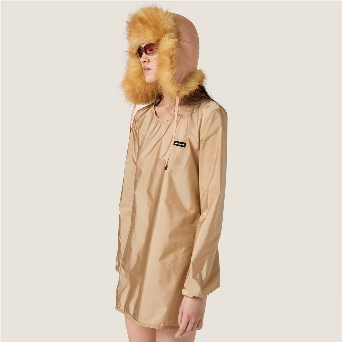 Technical fabric dress-MIU MIU-Verso