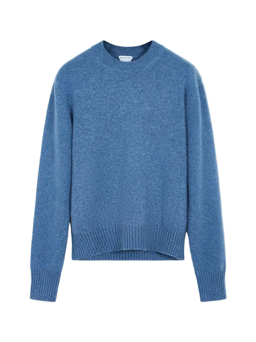 Cashmere Elbow-Patch Sweater
