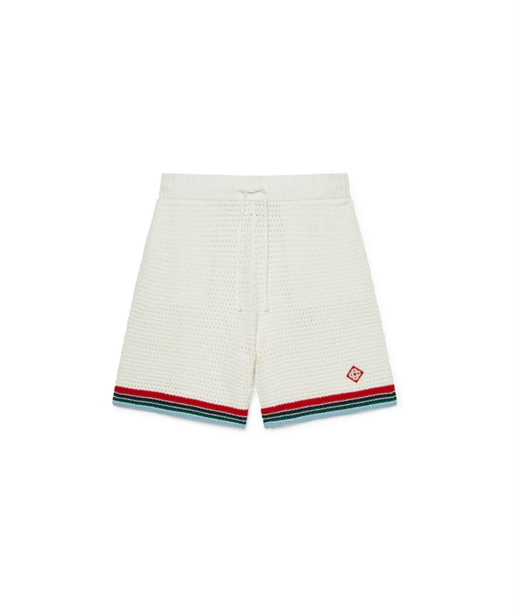 CROCHET SPORTY SHORTS - CASABLANCA - Verso
