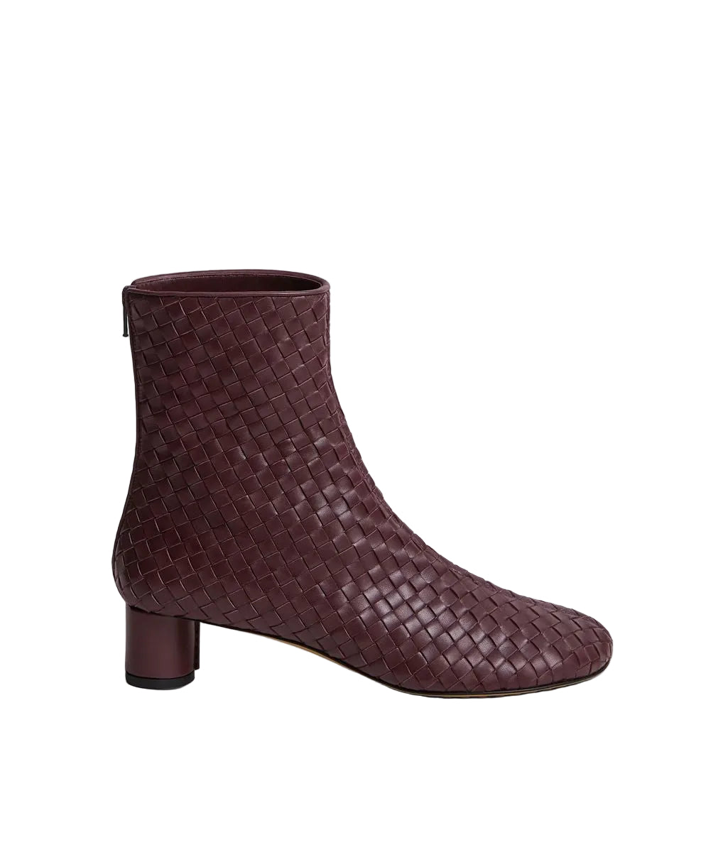 Cherry ankle boot