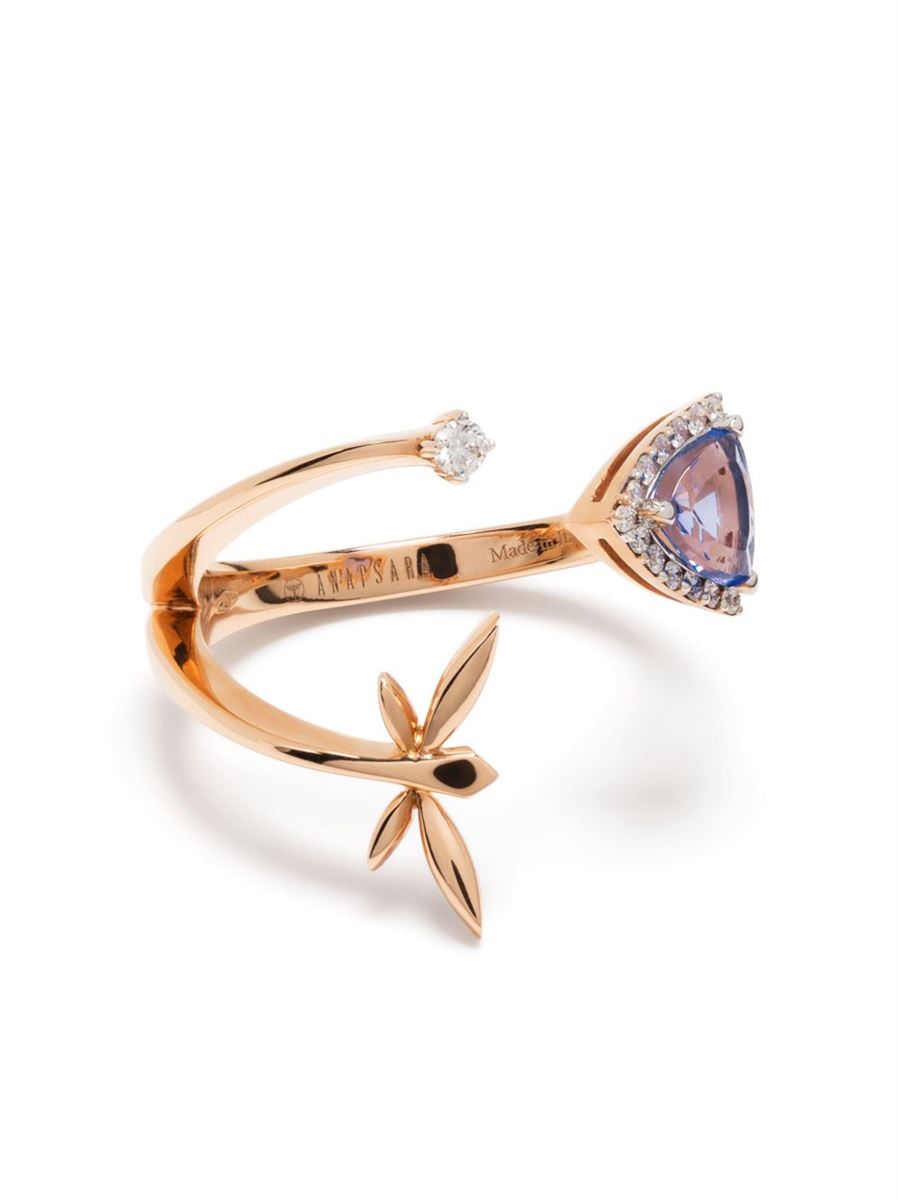 18KT ROSE GOLD RING - ANAPSARA - Verso