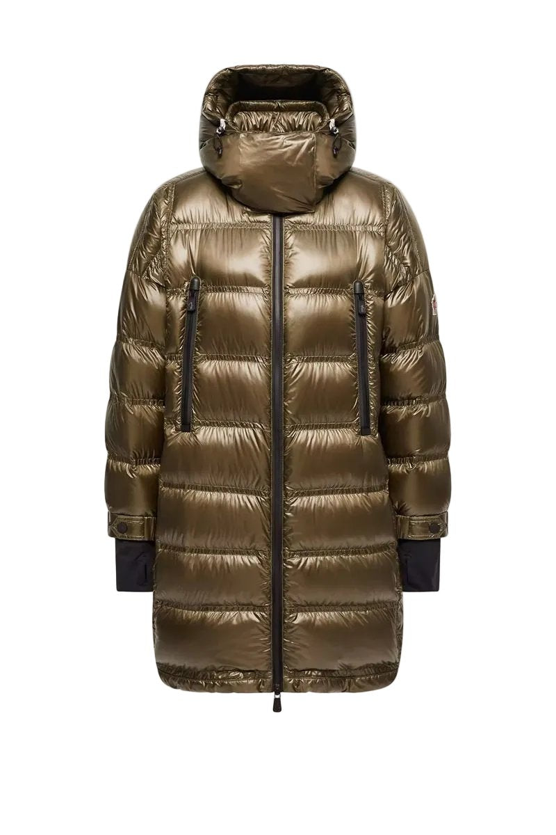 Rochelairs hooded long down jacket