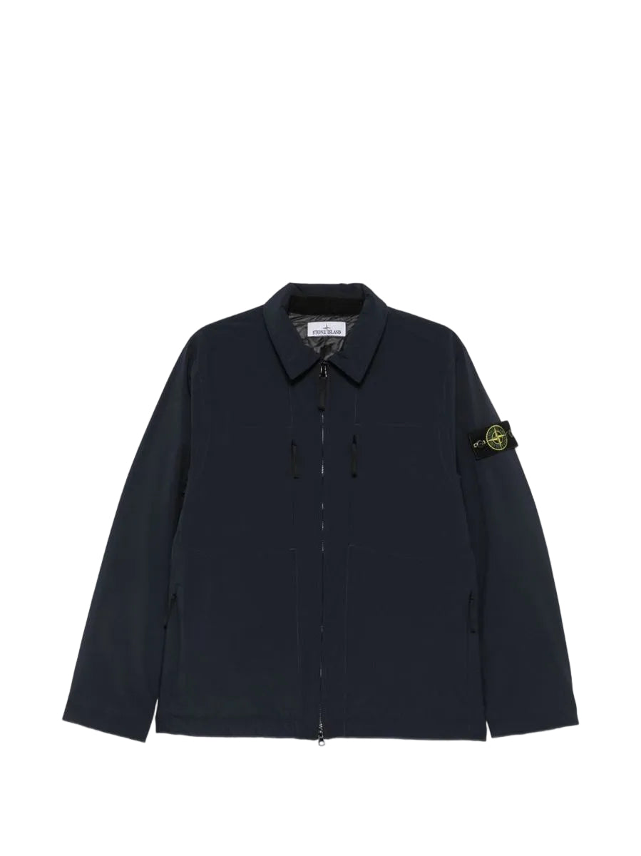 Padded coach jacket with wind- and water-resistant membrane-STONE ISLAND-311362-S-Verso