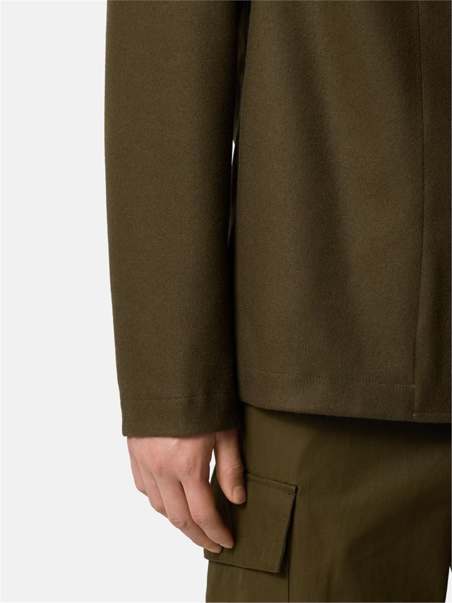 Regular-fit overshirt with chest pocket