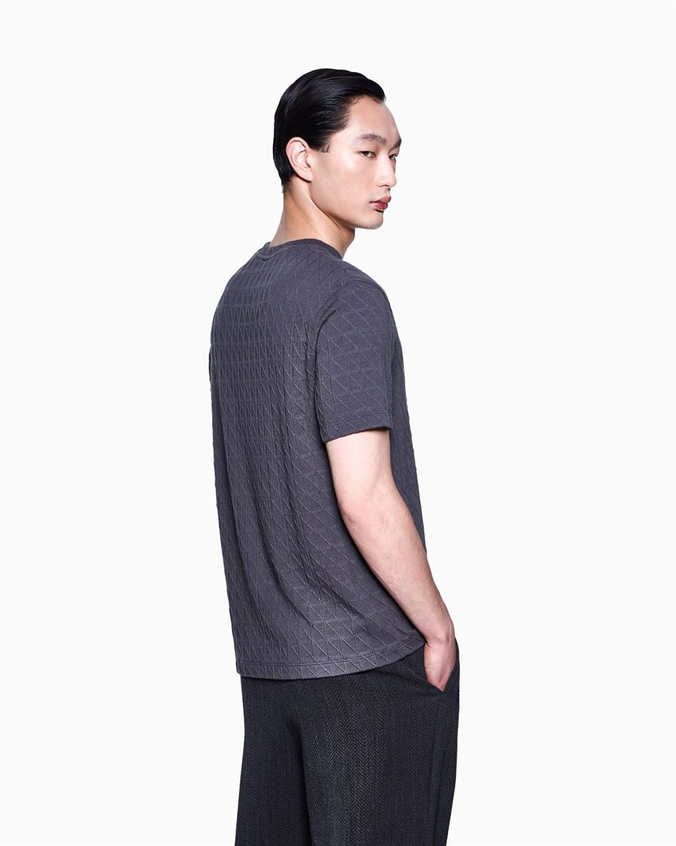 asv stretch cashmere and viscose-blend crew-neck t-shirt