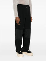 PANELLED STRAIGHT-LEG CARGO TROUSERS