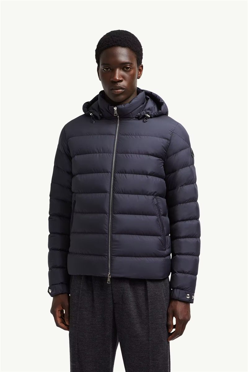 Arneb hooded short down jacket-MONCLER-Verso