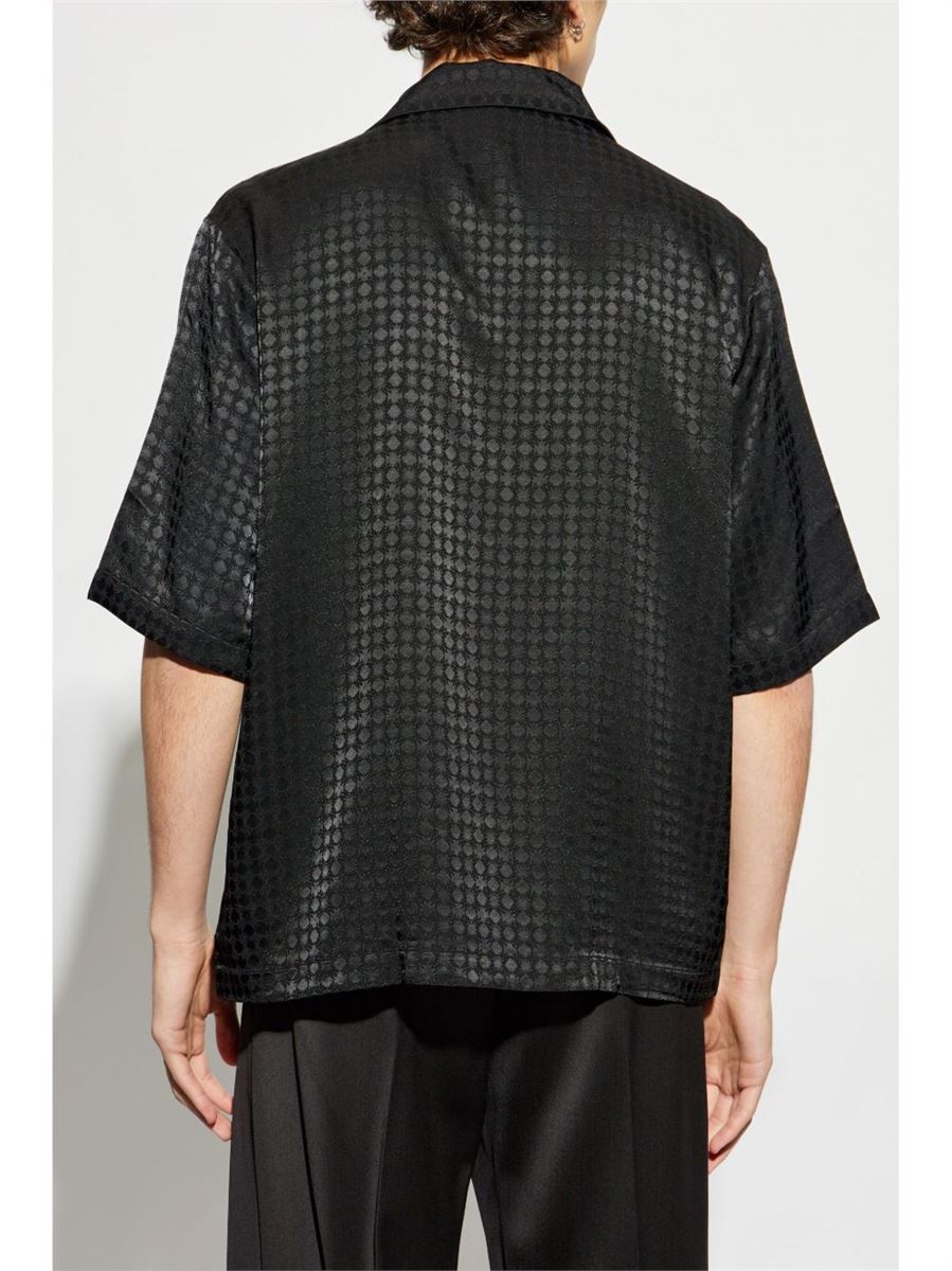 MONOGRAM SHORT-SLEEVE SHIRT -  AMIRI -  Verso