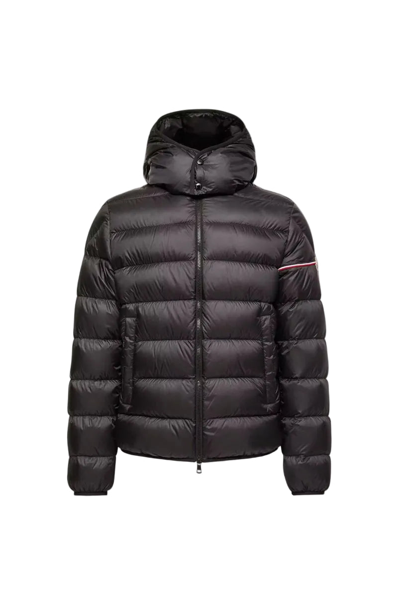 Ravenlock hooded short down jacket