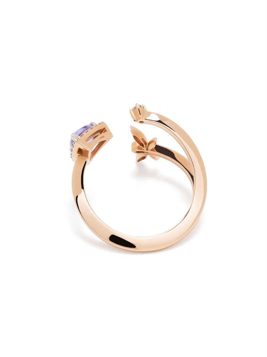 18KT ROSE GOLD RING - ANAPSARA - Verso