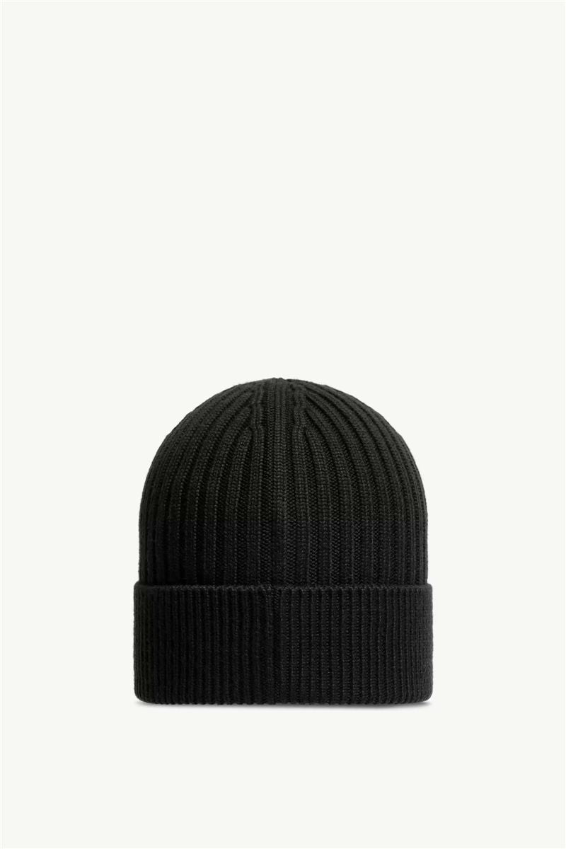 Grenoble ribbed-knit virgin wool beanie hat