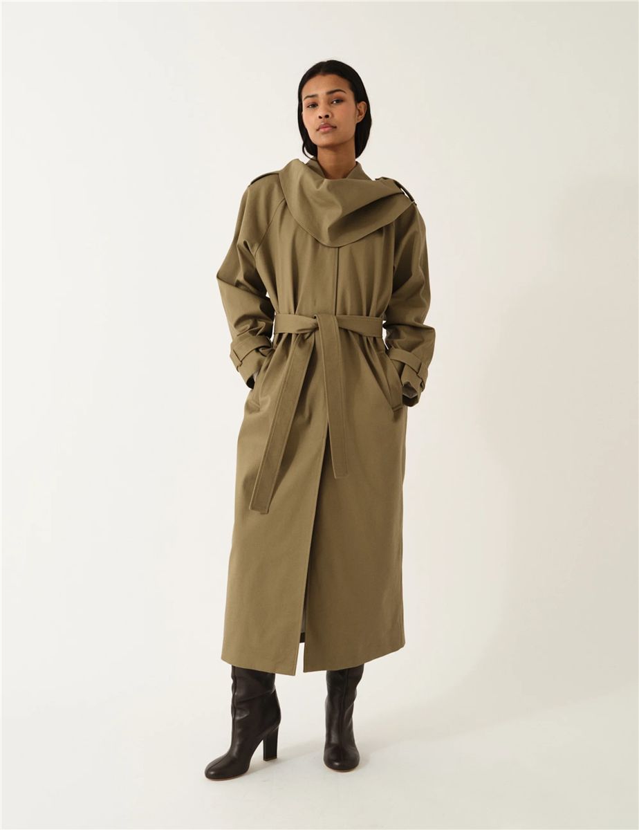 Cadence trench olive-THE GARMENT-Verso