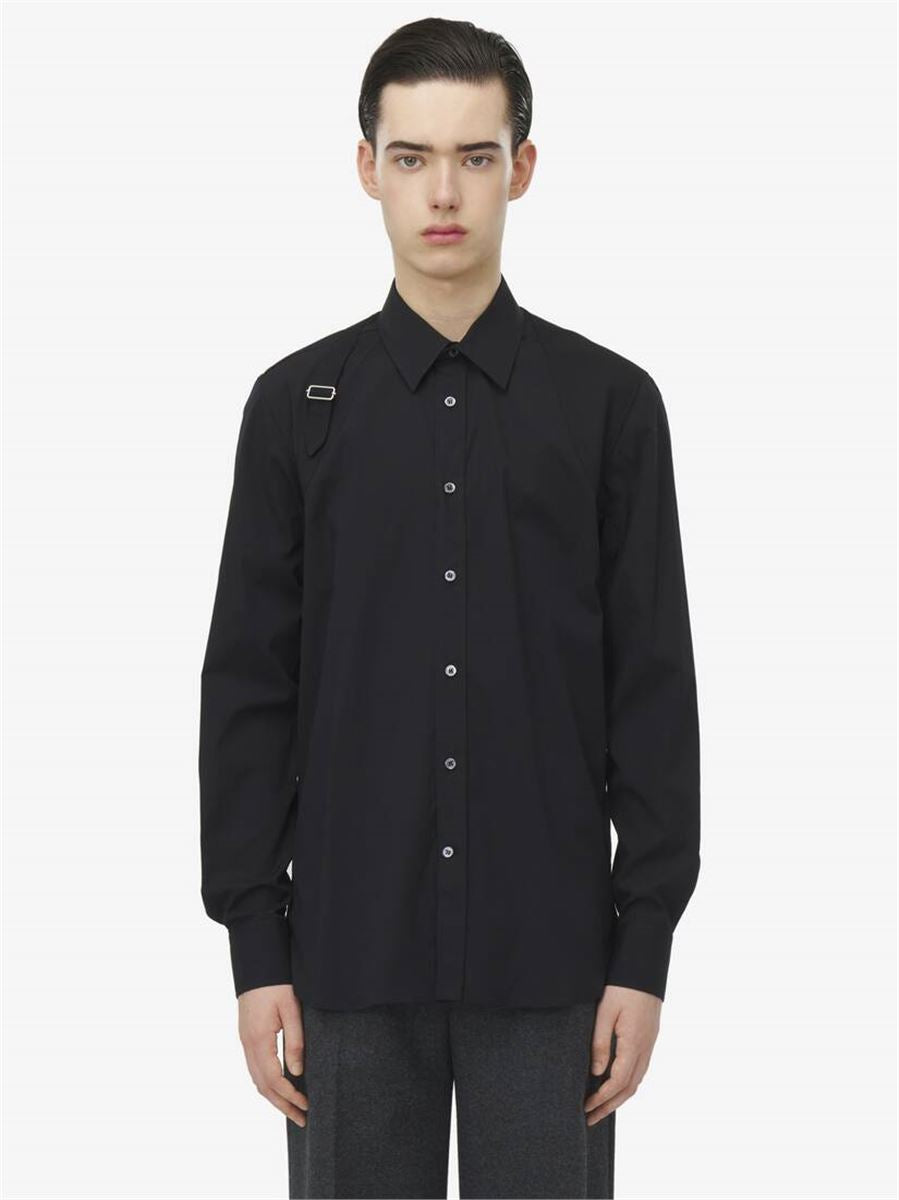 SHIRT WITH HARNESS FOR MEN IN WHITE - A. MCQUEEN - Verso