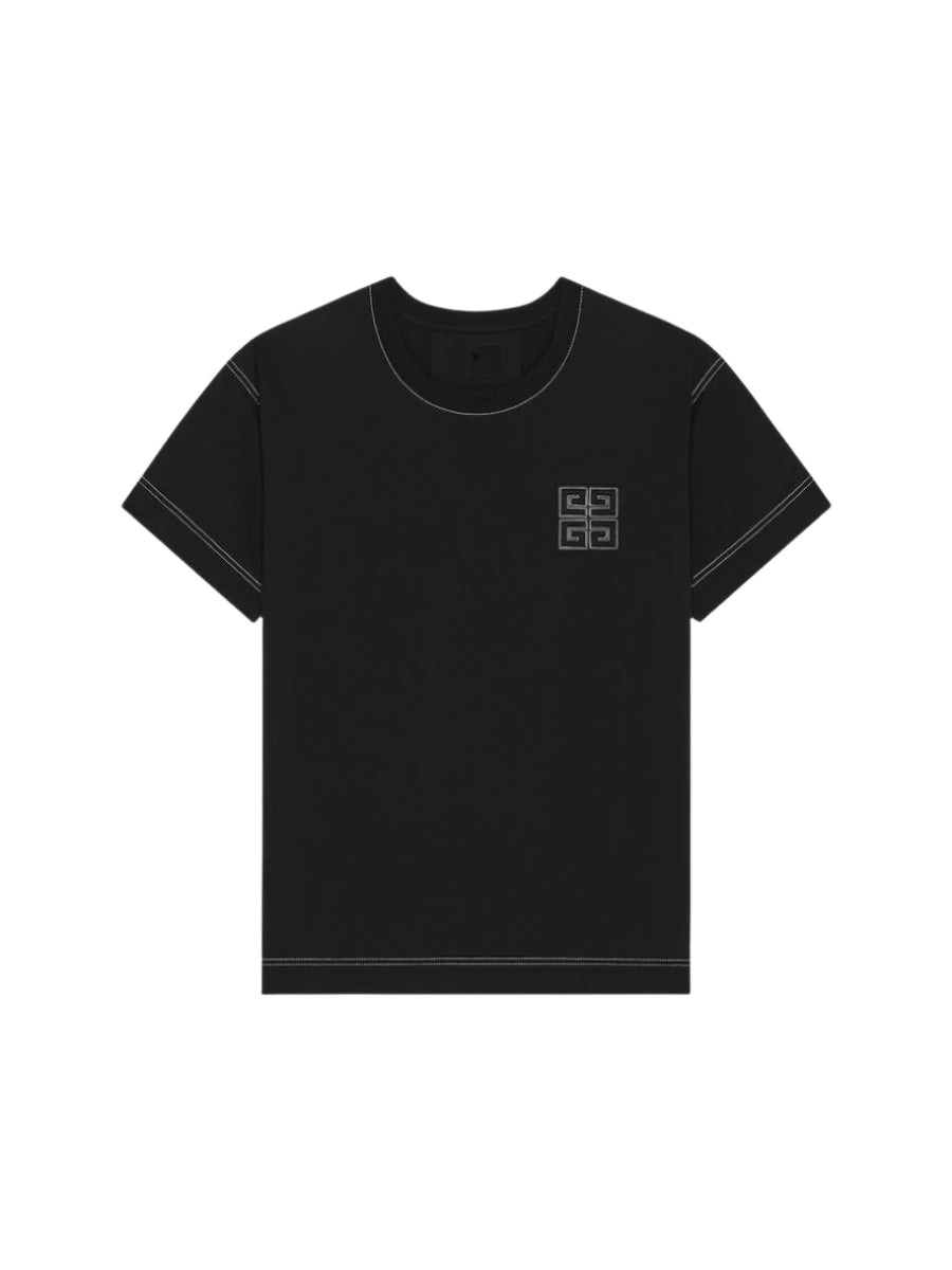 4G T-SHIRT IN COTTON -  GIVENCHY -  Verso