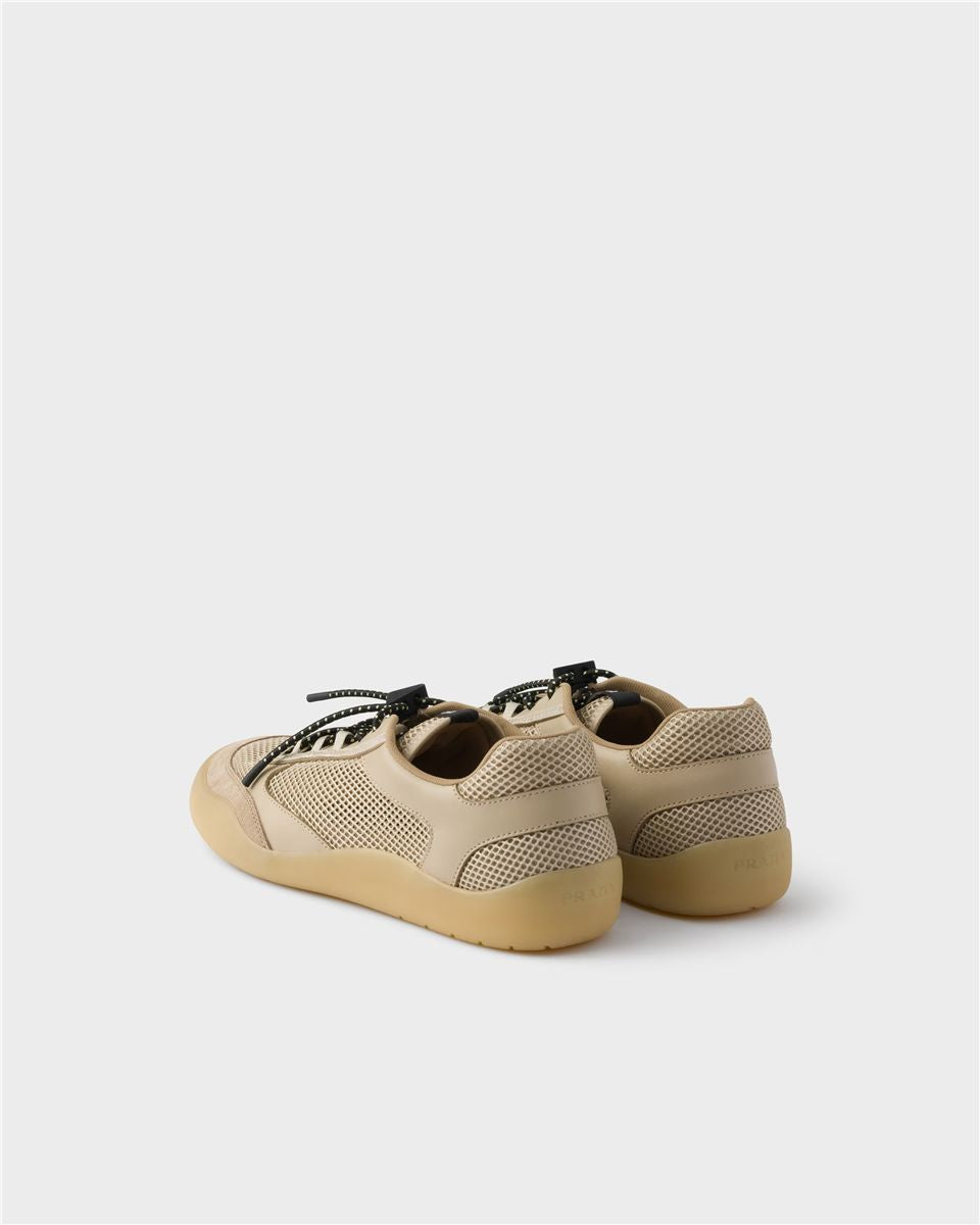 Speedrock mesh fabric sneakers-PRADA-Verso