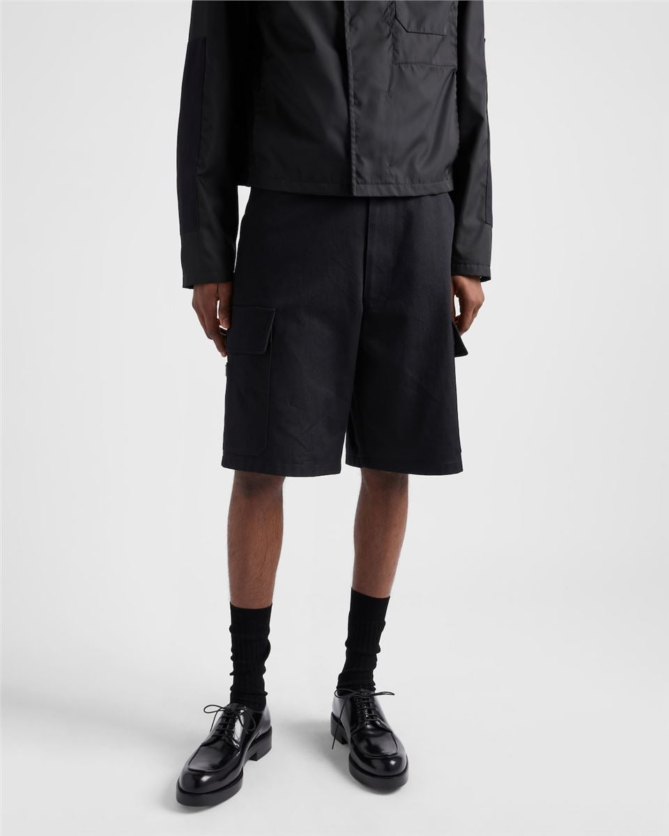 COTTON BERMUDAS - PRADA - Verso