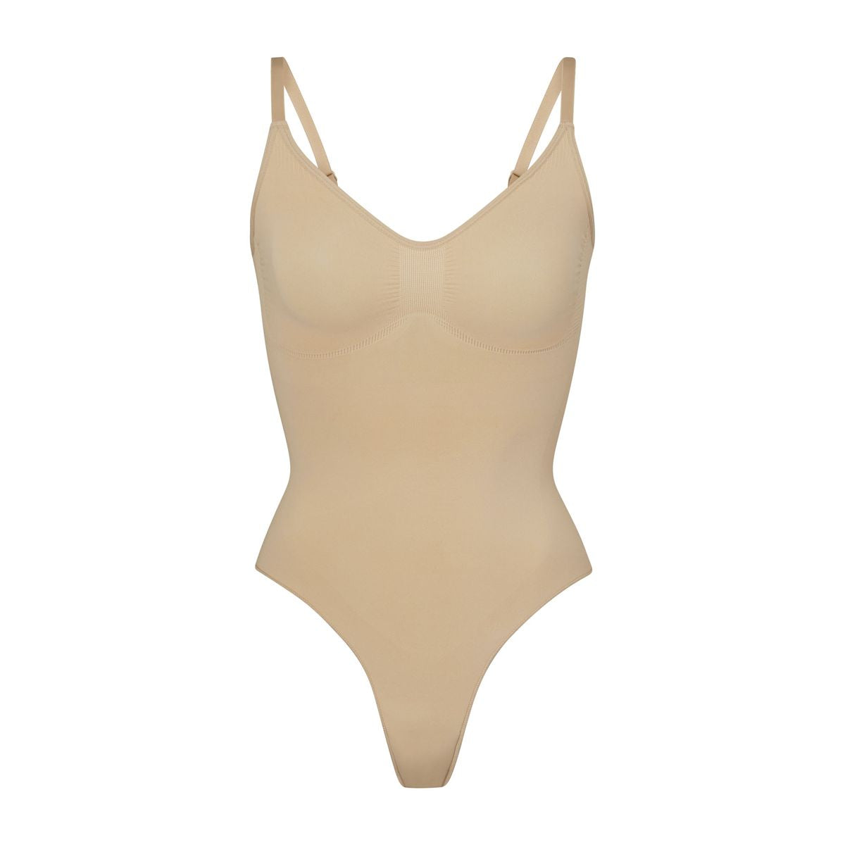 Seamless sculpt thong bodysuit-SKIMS-312814-XXS-Verso