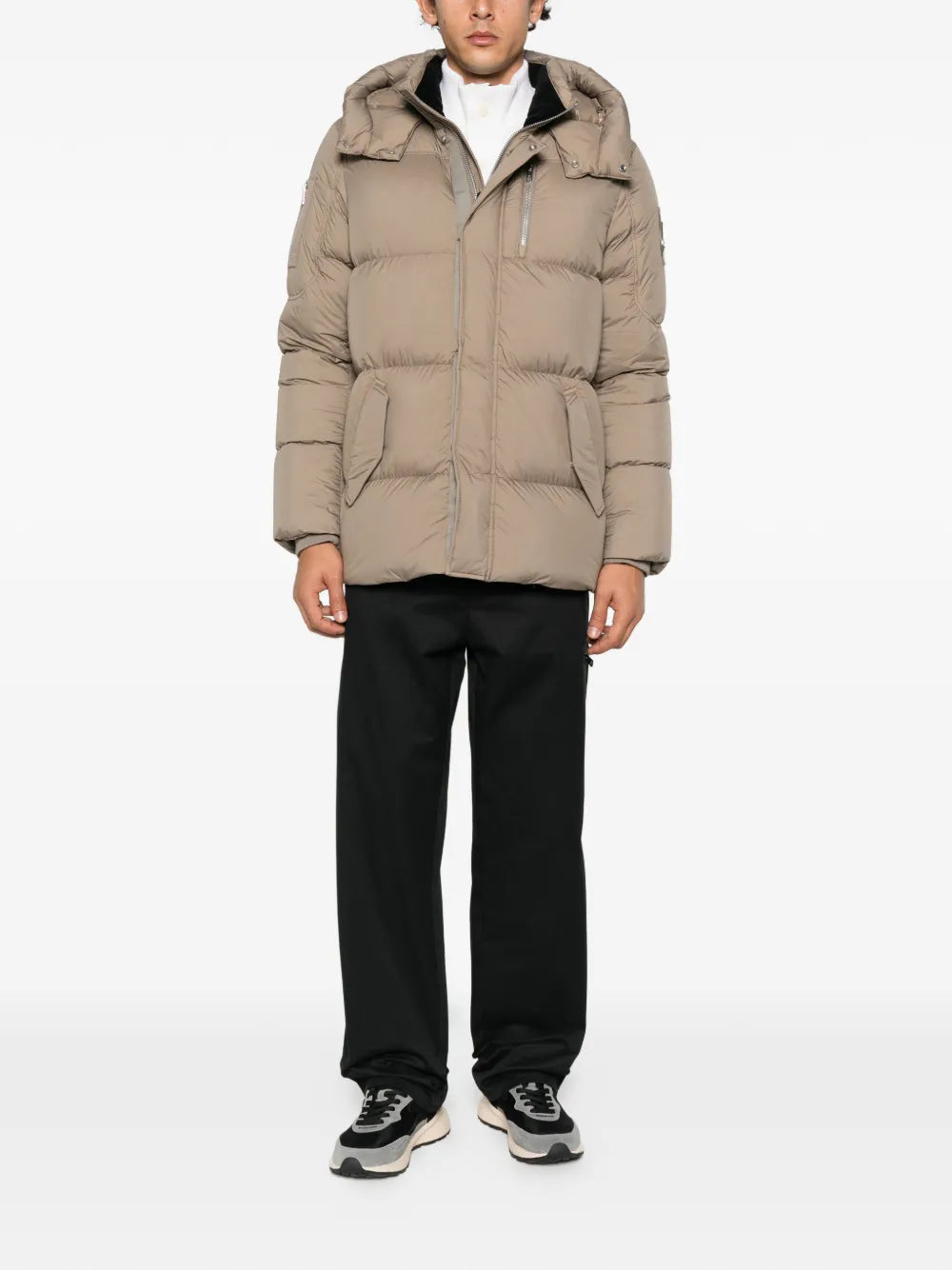 Everest 3q hooded padded coat-MOOSE KNUCKLES-Verso