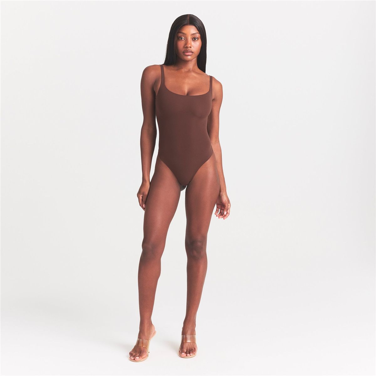 Fits everybody square neck bodysuit-SKIMS-Verso
