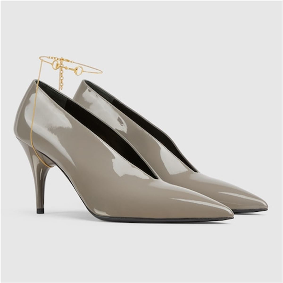 Women's gucci 97 heeled pump