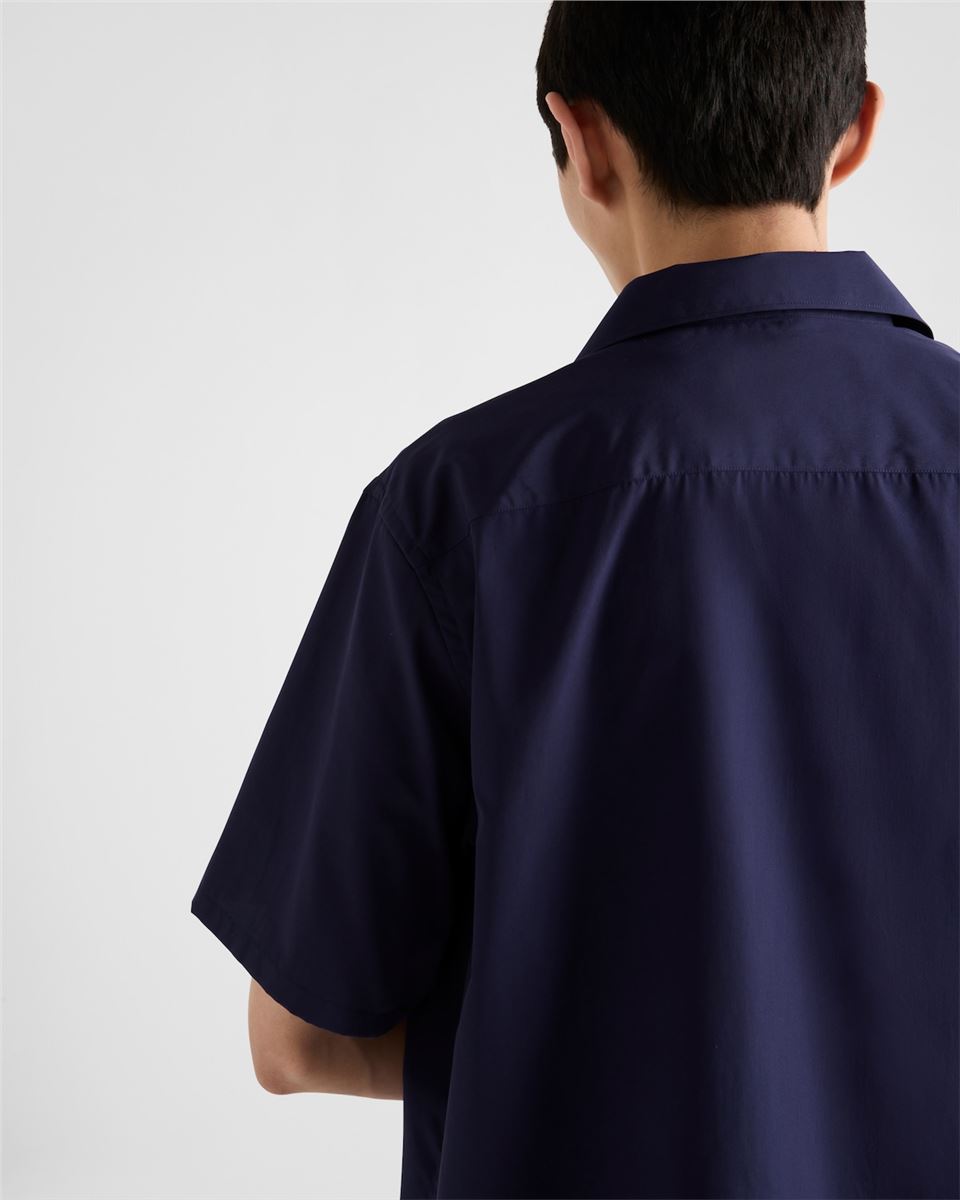 COTTON BOWLING SHIRT - PRADA - Verso