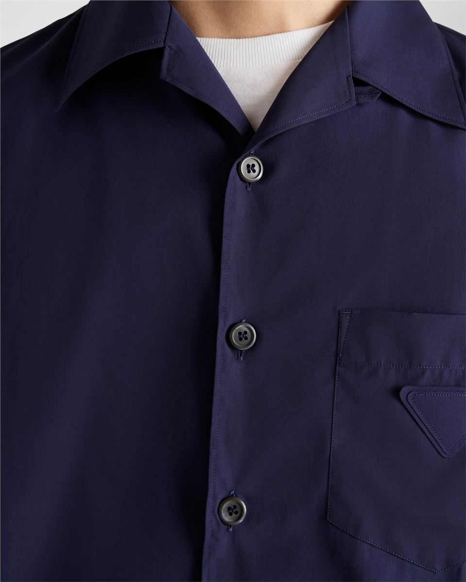 COTTON BOWLING SHIRT - PRADA - Verso