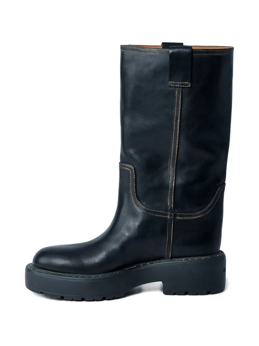 55mm logo boots-MIU MIU-Verso