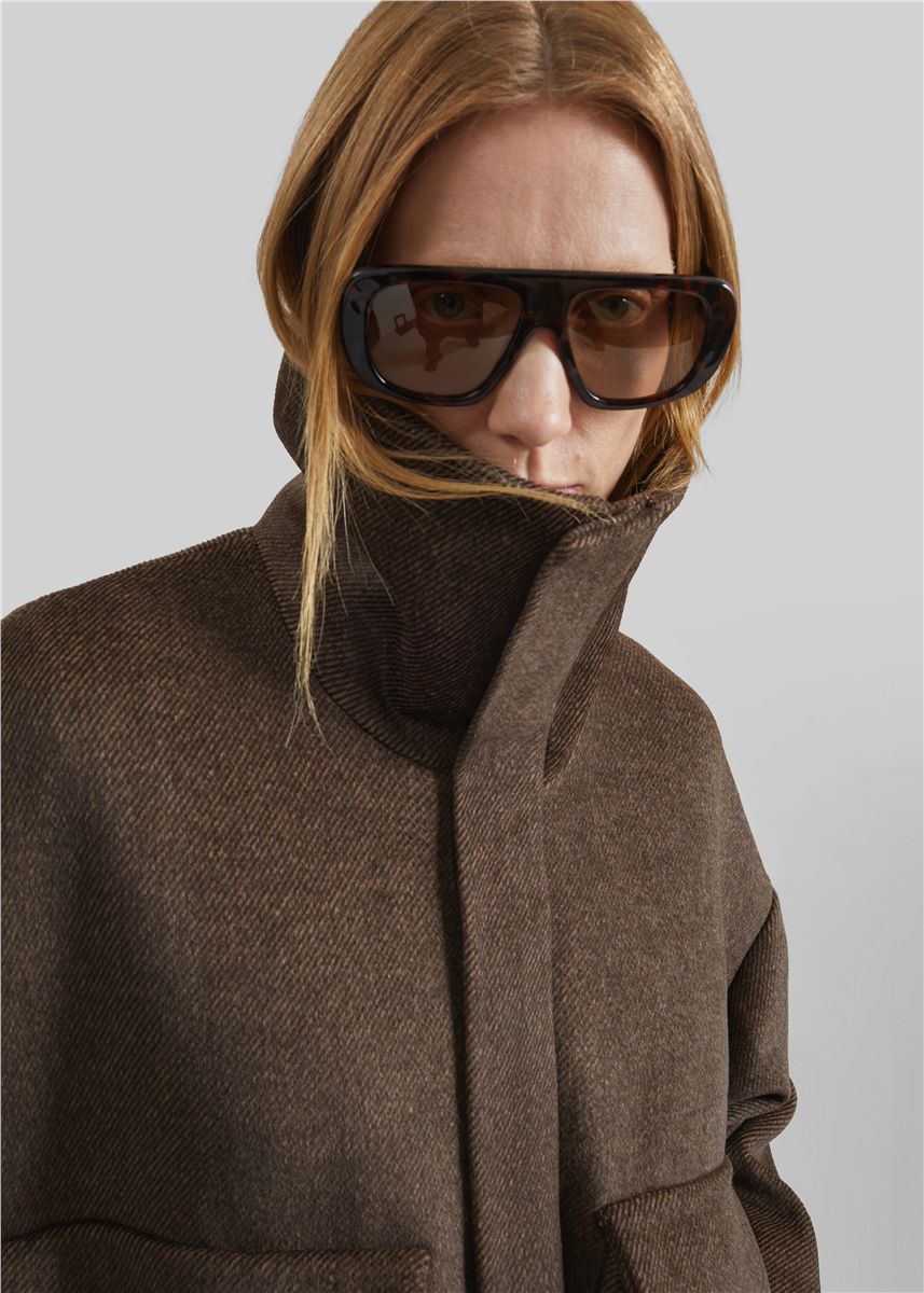 Elle Aviator Jacket-THE FRANKIE SHOP-Verso