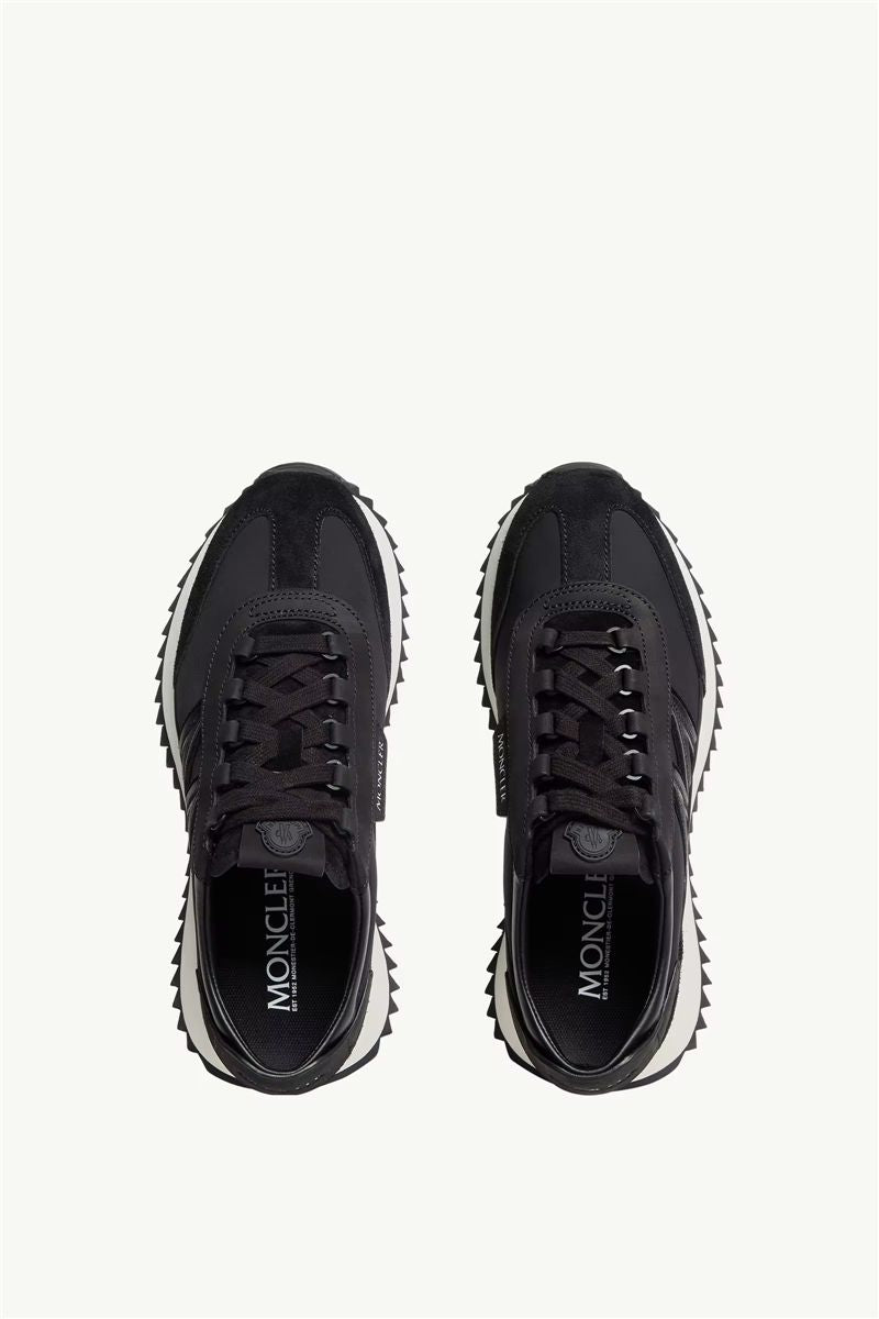 Pacey2 suede & nubuck trainers-MONCLER-Verso