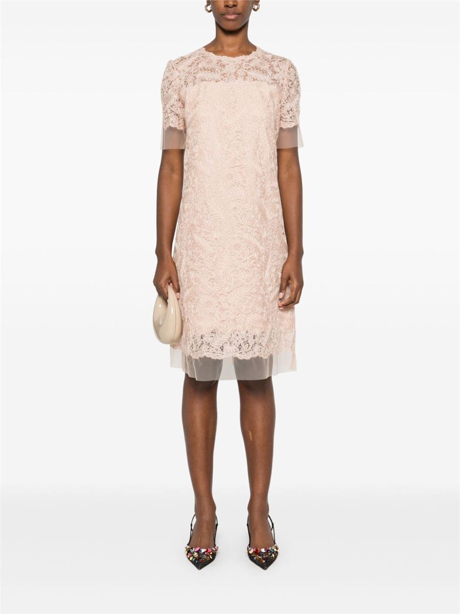 LACE MIDI DRESS -  ERMANNO SCERVINO -  Verso