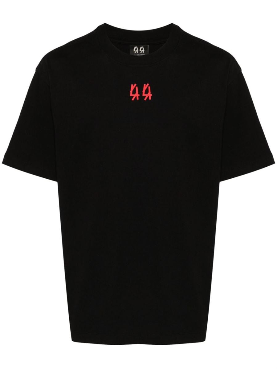 LASERED COTTON T-SHIRT 44 LABEL GROUP