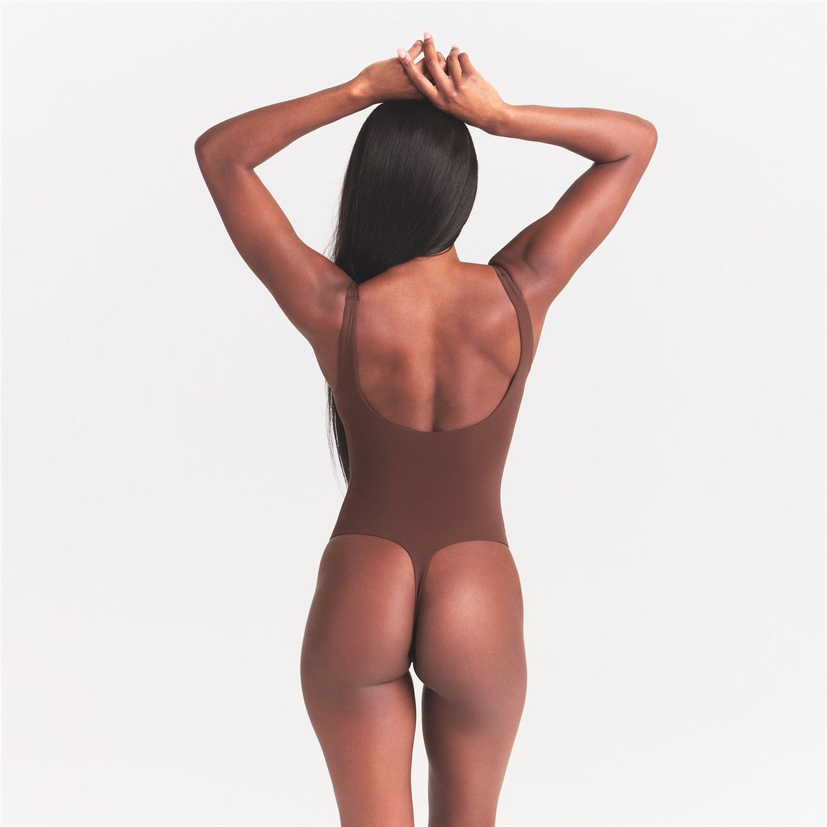 Fits everybody square neck bodysuit-SKIMS-Verso