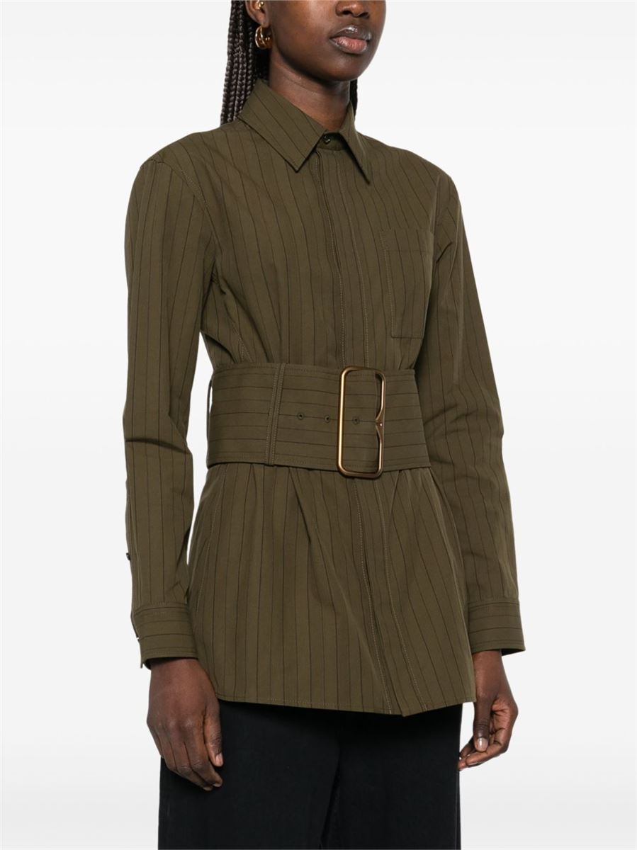 PINSTRIPED SHIRT -  BURBERRY -  Verso