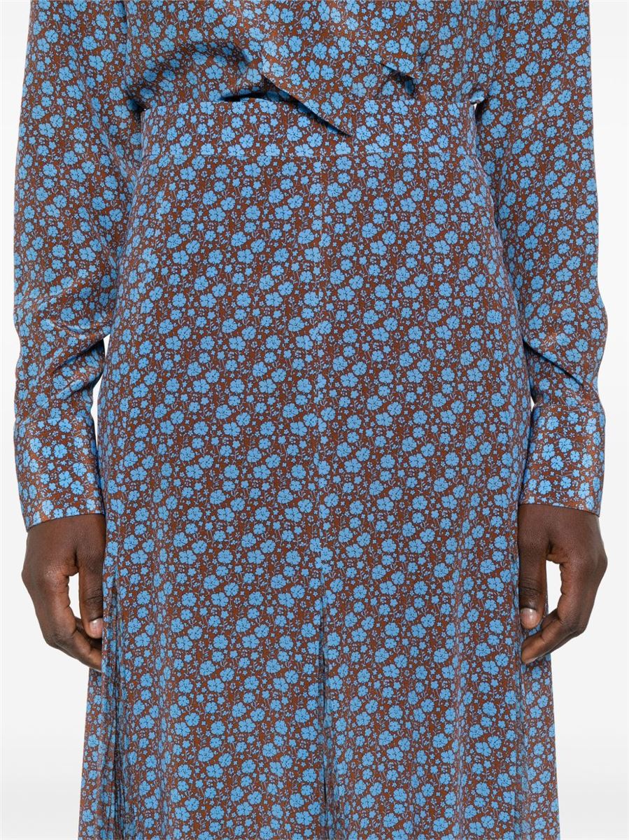 FLORAL-PRINT SKIRT -  ERMANNO SCERVINO - Verso
