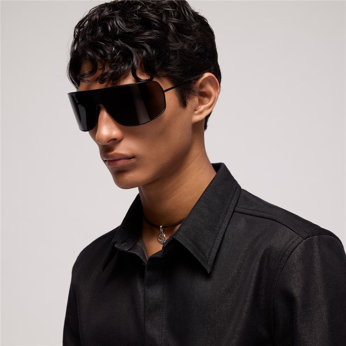 Mask frame sunglasses-GUCCI-Verso