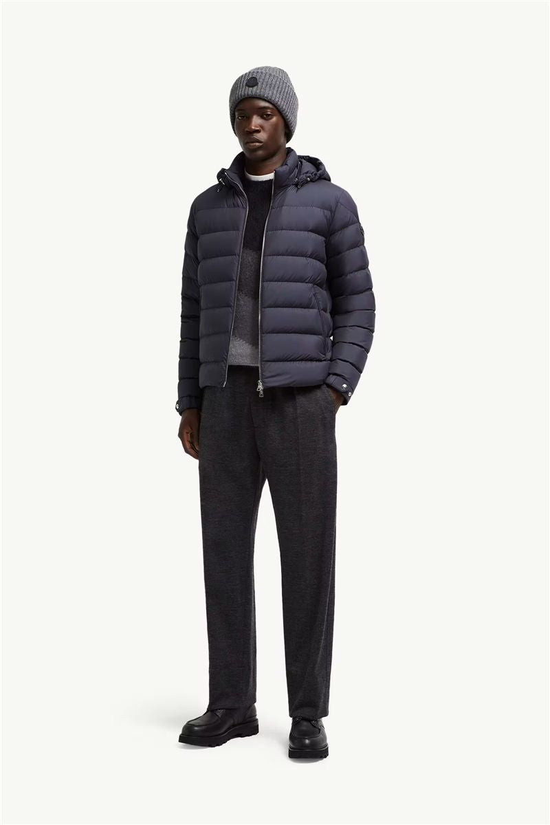 Arneb hooded short down jacket-MONCLER-Verso